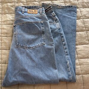 Polo Jeans Co. Vintage Loose Fit Jeans 40x30 Light Wash 90s Y2K